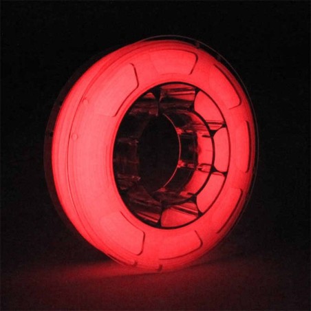 PLA+ 2.0 filament svijetleći crveni - GLOW IN THE DARK , Luminous