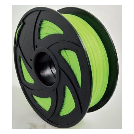 PLA filament GLOW IN THE DARK zeleni
