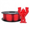 PETG TRANSPARENT FILAMENT RED - POLUPROZIRNI CRVENI