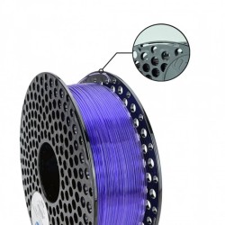 PETG TRANSPARENT FILAMENT PURPLE - POLUPROZIRNI LJUBIČASTI